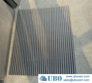 SS304 cross flow sieve bend screen for clarifying