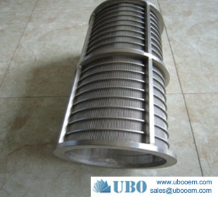 Wedge Wire Screens For Liquid / Solids Separation
