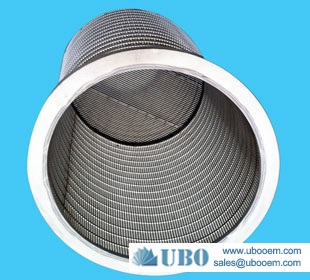 Stainless Steel Wedge Wire Basket Filter