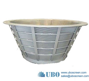 wedge wire basket