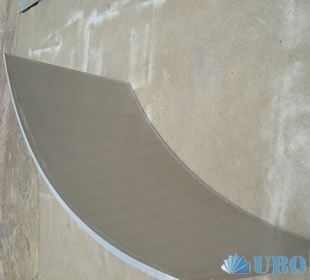 Stainless steel v wire curve screen panel for filtration