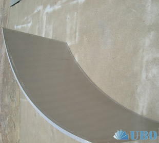Wedge wire screen curved sieve screen plate stainless steel
