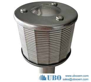 Filter For Water Treatment Wedeg Wire Screen Nozzle