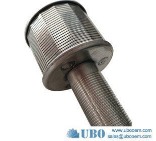Wedge wire strainer screen nozzle filter