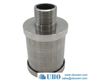 Water wedge wire screen filter nozzle supplier