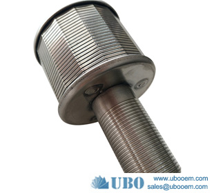 Stainless Steel 304 Water Screen Filter Nozzle