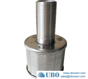 Stainless Steel Single tube type water strainer nozzle