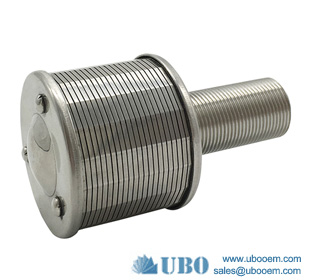 Pressure Wedge Wire Water Filter Nozzle Strainer for Liquid Filtration