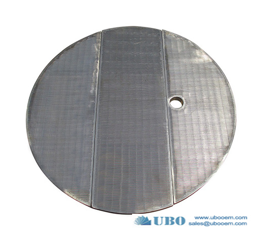 Stainless steel wedge wire mash tun lauter tun screen panel filter for malt processing