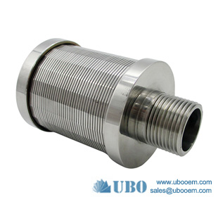 Wedge Wire Screen Nozzle Strainer for Activated Carbon Filtration