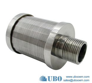 stainless steel water filter nozzle