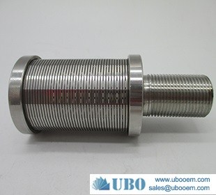 Welded Wedge Wire Type Filter Screen Nozzle Used in Wastewater