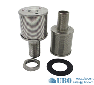 Stainless Steel Wire Wedge Wire type filter screen nozzle used in wastewater syetem
