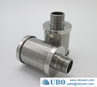 Water Treatment Wedge Wire Screen Nozzle Filter