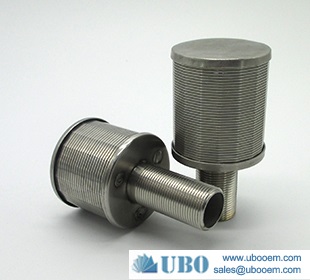 Water Treatment Wedge Wire Type  Filter Nozzle Strainer