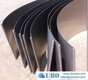 Sieve bend screen for wastewater treatment