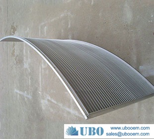 Wedge Wire wedge v wire sieve bend curved screen plate for food processing