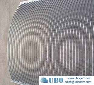 Wedge Wire wedge v wire sieve bend curved screen plate for food processing