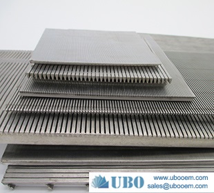 wedge wire flat sieve screen plate for separation