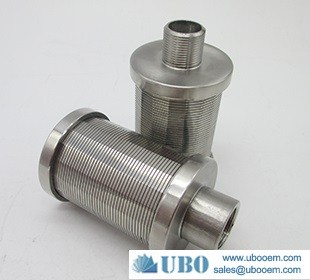 Wedge Wire water filter nozzle used for Ion exchanger