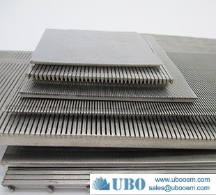 V shaped wire welded stainless steel 304 screen flat panel