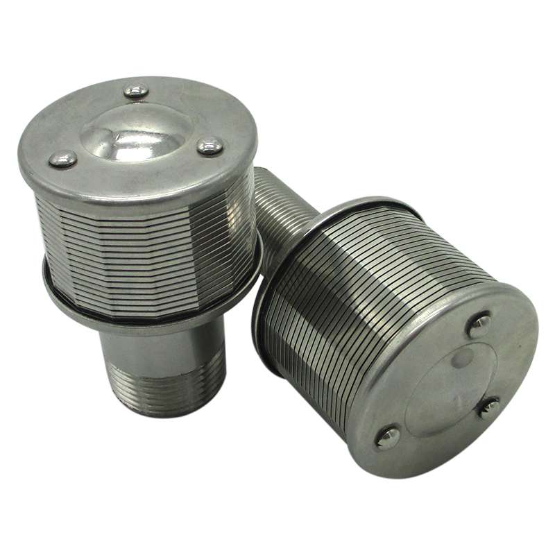 Stainless steel sugar mill filter nozzle wedge wire screen filter