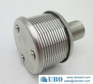 Stainless steel sugar mill filter nozzle wedge wire screen filter