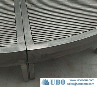Wedge wire lauter tun screens for brewing tank false bottom