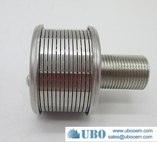 SS 316 Wedge Wire Screen Filter Nozzle Strainer