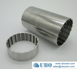 Stainless steel Wedge Wire Screen tube for ground water