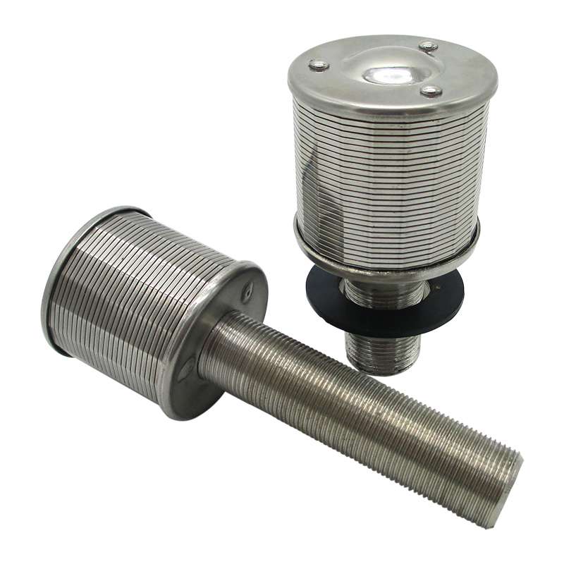 Stainless steel sugar mill filter nozzle wedge wire screen filter