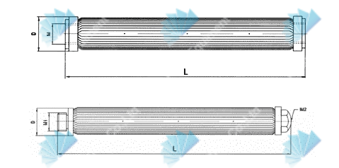 Wire mesh filter cylinder