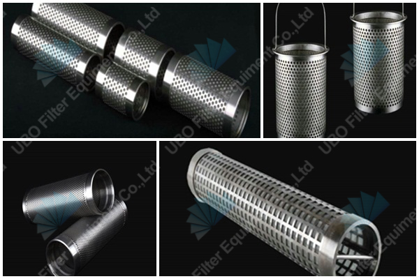 Expanded metal cylinder filter