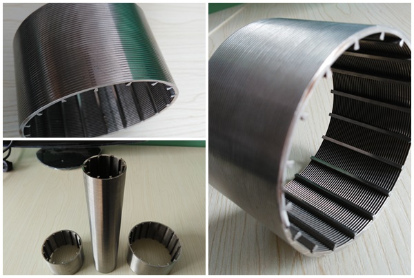 WEDGE WIRE OIL WELL SCREEN FILTER TUBES