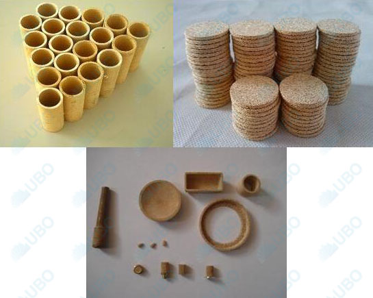 Bronze powder sintered filter disc