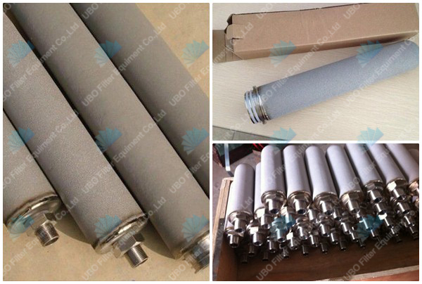 sintered metal powder cylinder filter