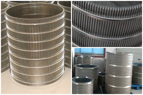 wedge wire screen for mining mineral processing