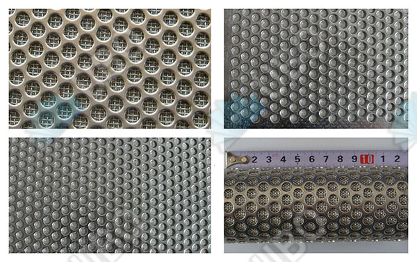 Characteristics of perforated plate sintered mesh