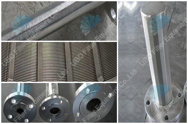 wedge wire screen for the industrial wastewater treatment plants