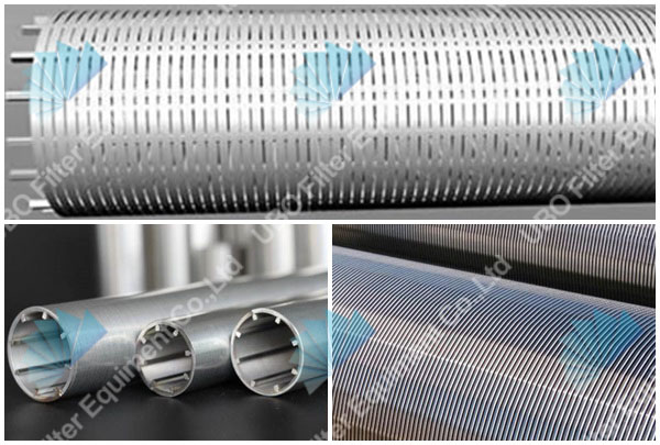 wedge wire screen for microfiltration system