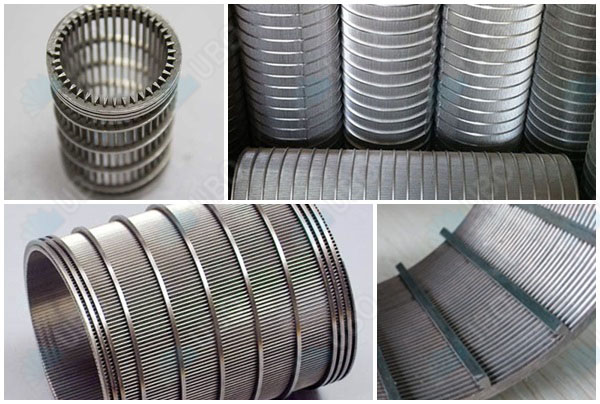 wedge wire screen for pulp paper