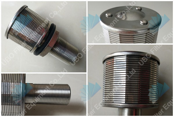 316L economical wedge wire screen nozzle chemical industry filtration