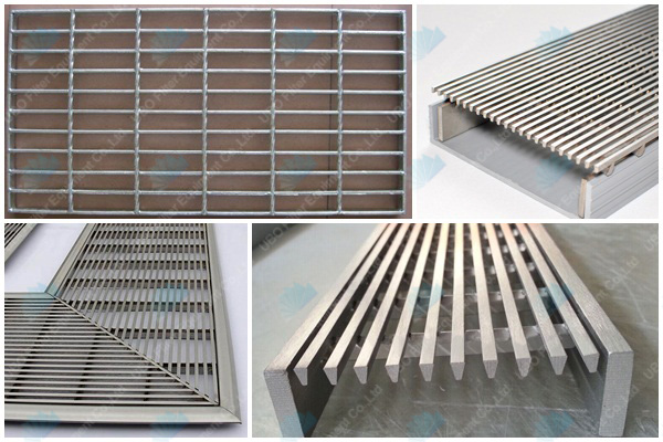 Flat grids with horizontal position welding