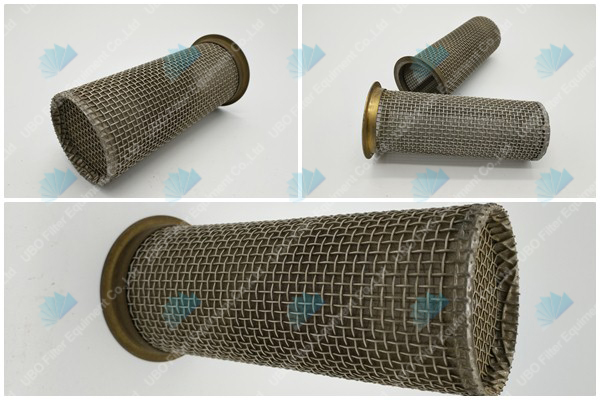 sintered wire cloth basket filter