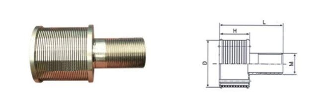 stainless steel filter nozzle drawing