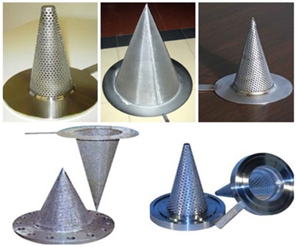 Wire mesh Cone Strainers