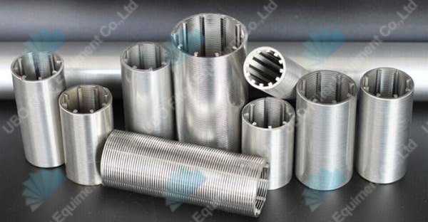 slot tube filter for drill well