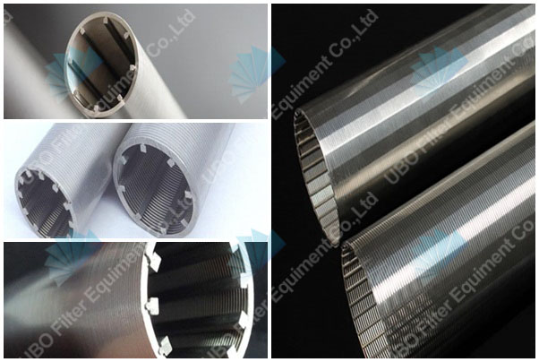 Stainless Steel Profile Wire Slot Screen For Water Treatment