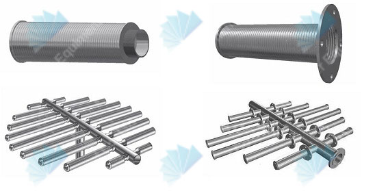 wedge wire screen laterals for water processing