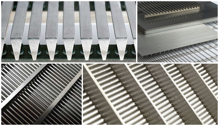 Flat type Stainless steel Wedge wire screen panel